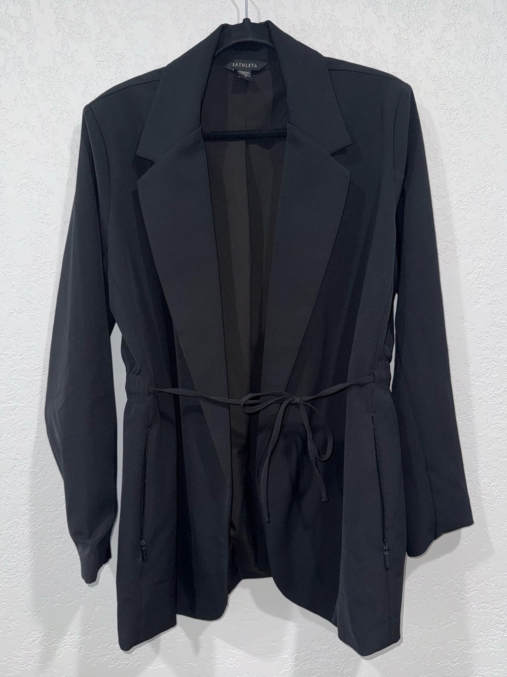 Athleta Black Primatwill Endless Blazer